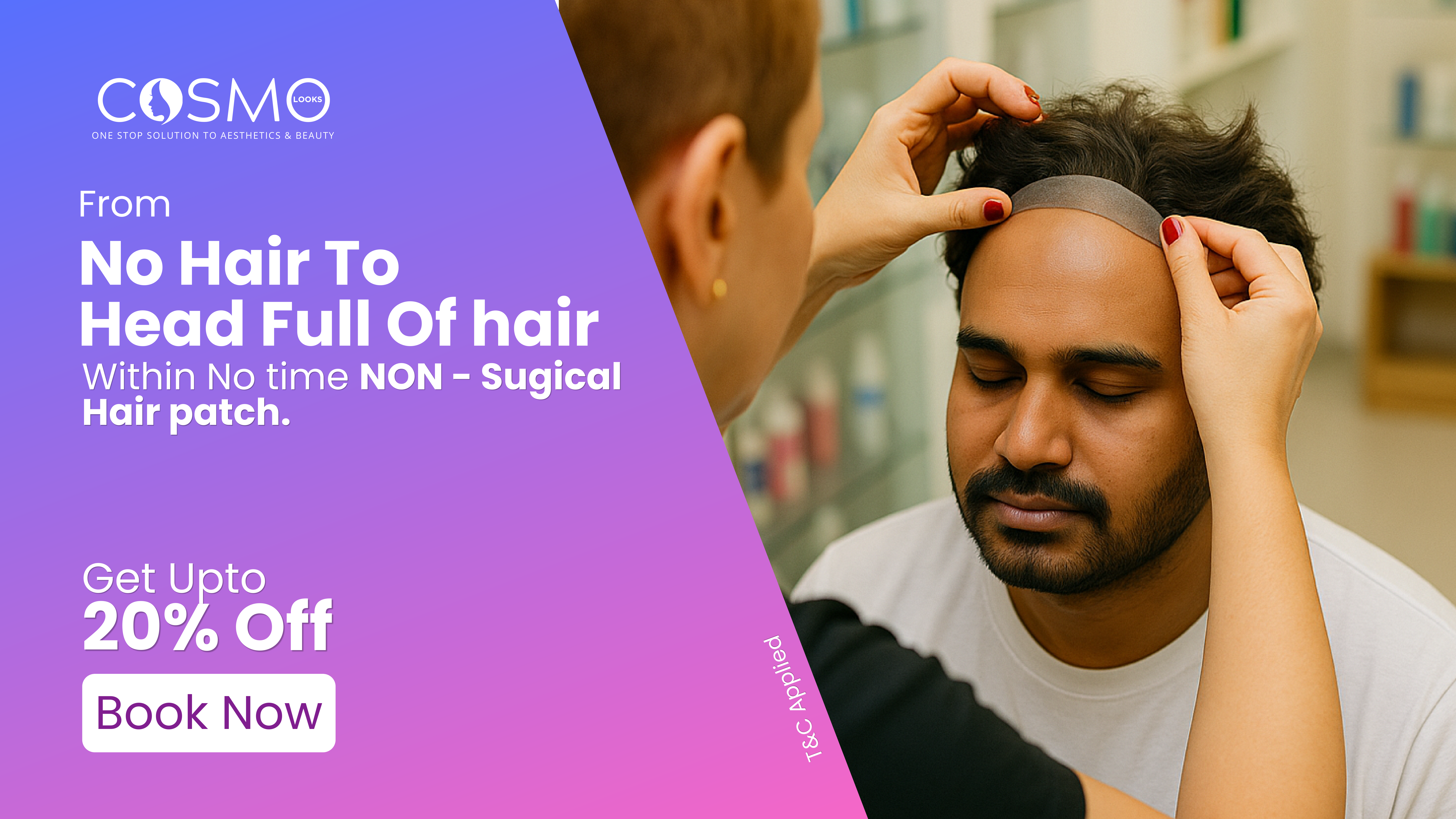 No Hair To Head Full Of Hair — 20% Off — Book Now